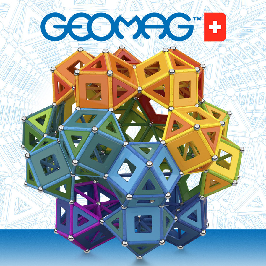 Geomag - Magnetic building toys, kids 